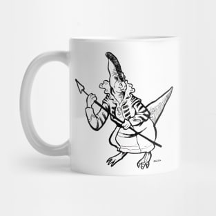 Medieval Hadrosaur Mug